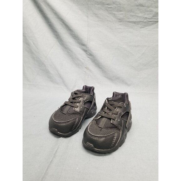 Nike Toddler Huarache Run Low Top Slip On  Sneakers Black Size 4 NEW NO BOX! - Picture 3 of 6